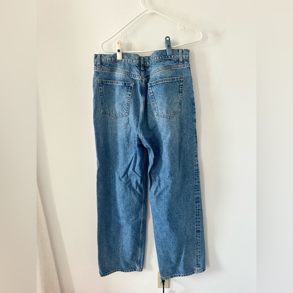 Reformation Cary High Rise Slouchy Straight Leg Jeans - Picture 4 of 5